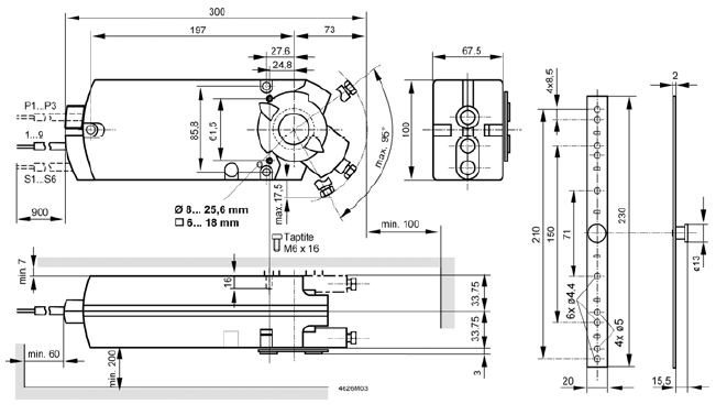 Электропривод Siemens GIB161.1E