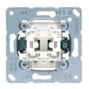 Выключатель перекрестный 1-клавишный 10а Jung механизм