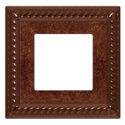 Рамка на 1 пост, цвет rustic cooper