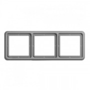 Рамка 3-ая Jung CD 500 Серый