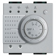 Сенсор температуры с управлением, цвет алюминий