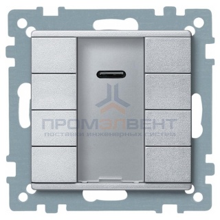 SM,4 КН. ВЫКЛ PLUS С ИК-ПРМ., АЛЮМ