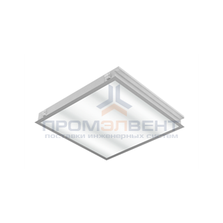 Светодиодный светильник "ВАРТОН" для гипсокартонных потолков 570*570*65мм 36 ВТ 4000К