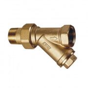 Фильтр грубой очистки FAR 2392 - 1/2" (НГ/ВР, PN16, Tmax 95°C, сетка 600 мкм)