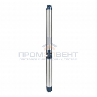 Насос скважинный Belamos 6TR130/67 - 13 кВт (3x380 В, Qmax 1150 л/мин, Hmax 128 м, кабель 1 м)