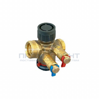 Вентиль балансировочно-регулирующий Oventrop Cocon QTZ - 3/4" (НР/НР, 150-1050 л/ч, с ниппелями)