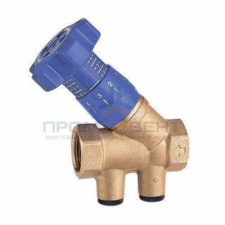 Вентиль балансировочный Cimberio 787OT/2R - 2" (ВР/ВР, PN25, Tmax 120°C, отводы с заглушками)