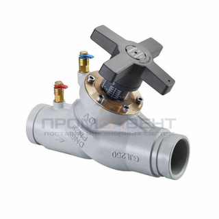 Вентиль регулирующий Oventrop Hydrocontrol VGC (25 бар) - Ду80 (с желобами 88,9 мм для соед.муфт)