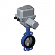 Затвор дисковый поворотный Danfoss SYLAX - Ду350 (PN16, 120°C, диск нерж.сталь, электропривод 380В)