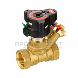 Клапан балансировочный Danfoss ASV-BD - 2" (ВР/ВР, PN20, Tmax 120°C, 2 изм.ниппеля и шар.кран)