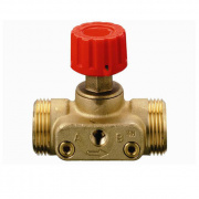 Клапан балансировочный Danfoss CDT - 2"1/4" (НР/НР, PN16, Tmax 120°C, 2 изм.ниппеля)