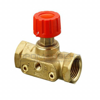 Клапан балансировочный Danfoss CDT - 3/4" (ВР/ВР, PN16, Tmax 120°C, 2 изм.ниппеля)