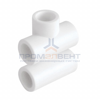 Пятерник переходной KALDE - 25 x 20 x 20 x 20 x 20 (для полипропиленовых труб под пайку, цвет белый)