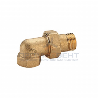 Сгон угловой Giacomini R19 - 1/2" (без покрытия)