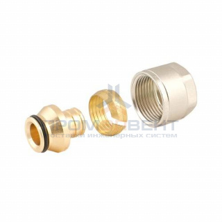 Соединение резьбозажимное SANEXT - 20x2.0 х 3/4"EK (для пластиковых и металлопластиковых труб)