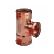 Тройник Viega d64х54х64 под пресс, Profipress XL c SC-Contur, медь