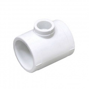 Тройник переходной Fusitek - 110 x 63 x 110 (для полипропиленовых труб под пайку, цвет белый)