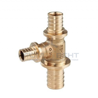 Тройник переходной REHAU PLATINUM - 32 x 20 x 32 (бронза, для труб из сшитого полиэтилена RAUTITAN)