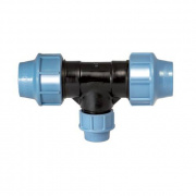 Тройник переходной UNIDELTA 1013 - 40 x 25 x 40 (винтовой, для труб ПНД)