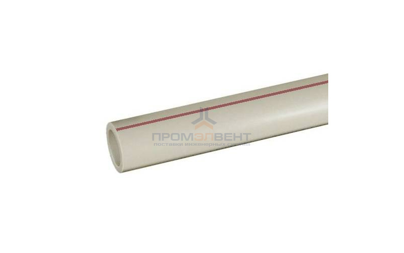 Труба полипропиленовая FV-Plast HOT - 50×6,9 (PP-RCT, PN20, Tmax 70°C, штанга 4м, цвет серый)