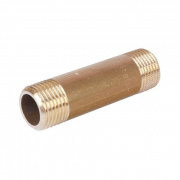 Удлинитель резьбовой STOUT - 3/4" длина 425 мм (НР/НР, латунь без покрытия)