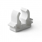 Клипса для труб Pro Aqua - 32 (для полипропиленовых труб, цвет белый)