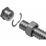 Комплект концевого фитинга из латуни Meibes FixLock Ду25 1" (наружняя резьба)