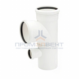 Крестовина с параллельными отводами REHAU RAUPIANO PLUS - 90 x 50 (для внутренней канализации)