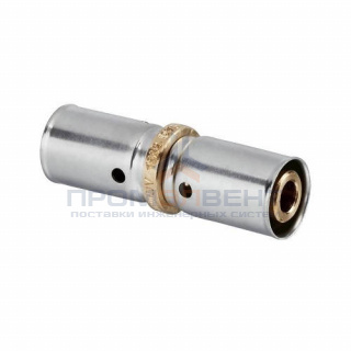 Муфта Oventrop Cofit P - 63x6.0 (прессовая, латунь)