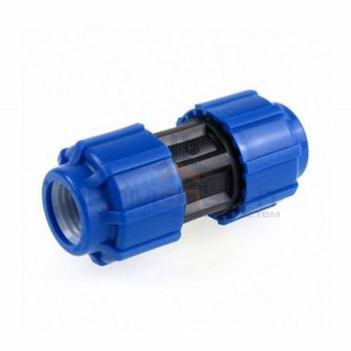 Муфта Политэк - 40 (винтовая, для труб ПНД)