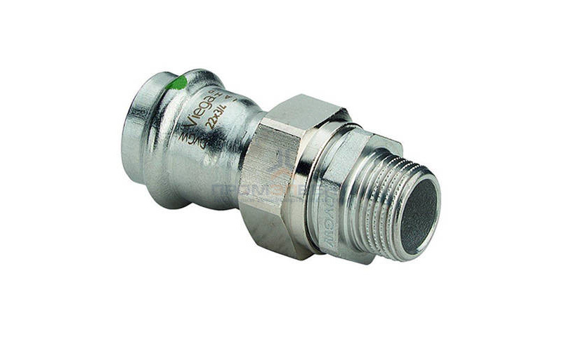 Муфта разъемная Viega Sanpress Inox 2365 - 22 x 3/4