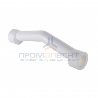 Обвод двухраструбный VALTEC VTp.776.L - 25 (для полипропиленовых труб под пайку, белый)