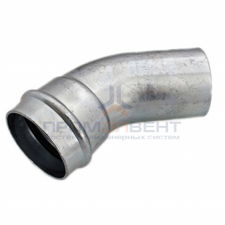 Отвод 45° Conex Banninger PC 5040 - 54 (оцинкованная сталь)