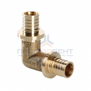 Отвод 90° VALTEC VTm.451.BG - 16 (для труб из сшитого полиэтилена, латунь)