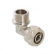 Переход на наружную резьбу угловой VALTEC VTm.353 - 16 x 3/4" (винтовой, для металлопласт.труб)