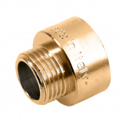 Переходник латунный с внутренней резьбой на наружную STOUT - 3/4" x 3/8"