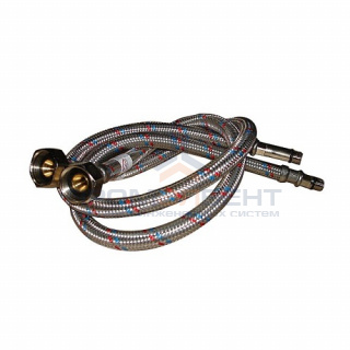 Подводка под смеситель гибкая iMperial (Гайка/Штуцер) - 1/2" x 3/8" (пара, длина 1000 мм)