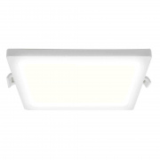 06-25 Светодиодная панель встраиваемая квадр. 220В, 8Вт, CRI:80Ra, 640Лм, 95*75мм,  алюминиевый корпус, изолированный драйвер, 2700К