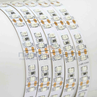 00-104 Светодиодная лента, 12В, 20Вт/м, smd2835, 120д/м, IP20, ширина подложки 10мм, 5м, красный