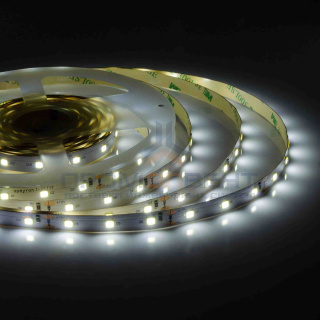 00-121 Светодиодная лента, 12В, 8Вт/м, smd2835, 60д/м, IP20, 800Лм/м, ширина подложки 8мм, 5м, холодный белый