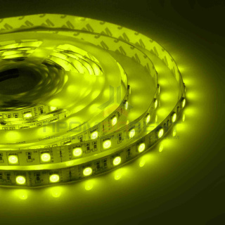 00-75 Светодиодная лента, 12В, 14,4Вт/м, smd5050, 60д/м, IP67(НАНО), ширина подложки 10мм, 5м, RGB