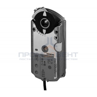 Электропривод Siemens GEB331.1E, 3-х позиционный, 230В AC, 15НМ, 150 сек