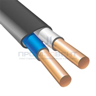 Кабель силовой ВВГнг(А)-LS 2х1,5 плоский ГОСТ 31996 (Электрокабель НН)