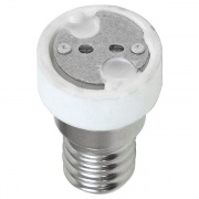 Патрон-переходник LH76 220V с G5.3 на E14 для лампы G5.3 39x22мм