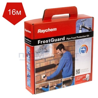 Кабель для обогрева труб Raychem FrostGuard 16m