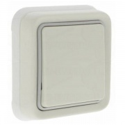 Переключатель IP55 скрытый монтаж Legrand Plexo, белый
