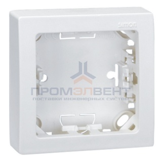 Рамка 1 пост 75х75 мм Simon 73 Loft, белый