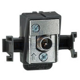 Розетка телевизионная Legrand Oteo TV 0-2150 МГц белая