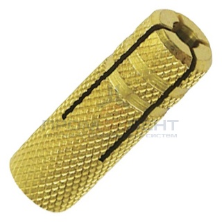 Латунный разрезной анкер М12 забивной DKC