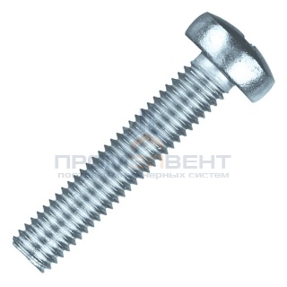 Винт с полукруглой головкой М4х8 оцинкованный DIN7985